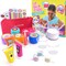 GirlZone Lip Balm Making Kit, 25-Piece Makeup and Lip Gloss Set with Glitters, Stickers & More, Fabulous Girls Toys Age 8 & Great Gift Idea for Kids